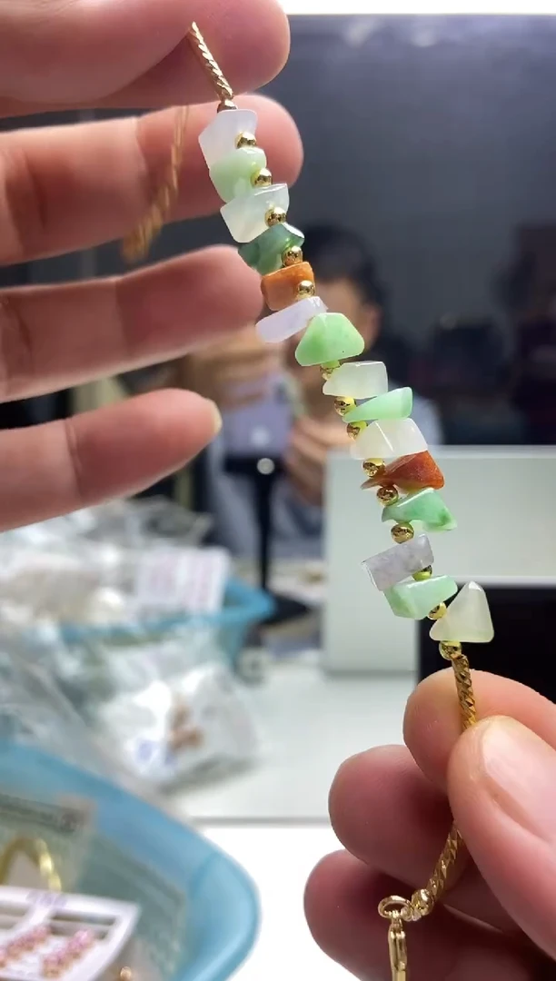 未镶嵌手链翡翠翡翠手串