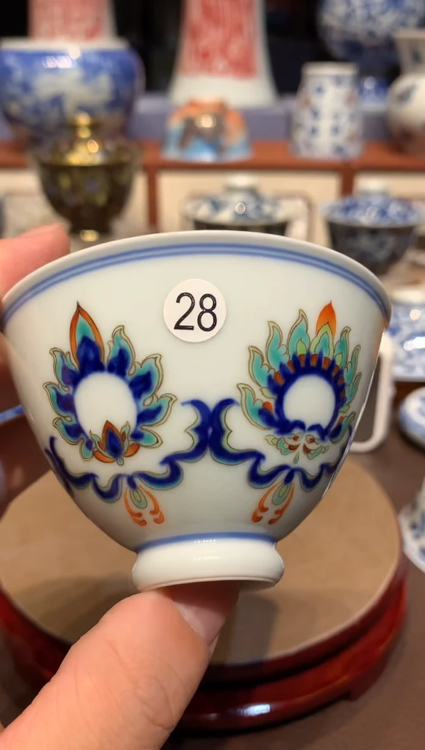 郭****胖28斗彩杯子yst106