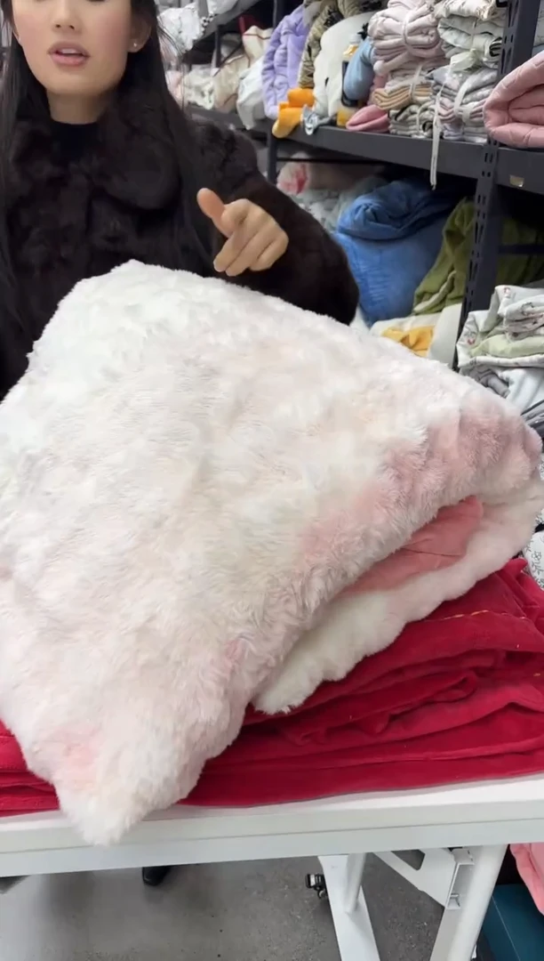 氨纶兔毛绒床笠四件套脏了