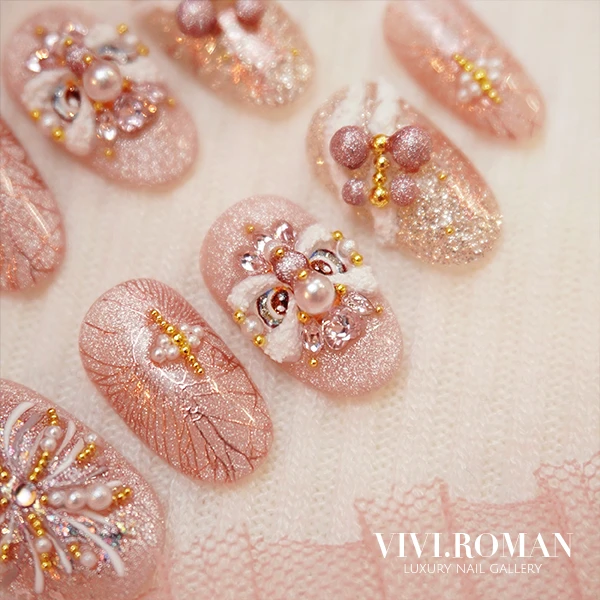 【喜狮弄舞】原创设计 新年战甲醒狮美甲烟花手绘可爱纯手工穿戴甲