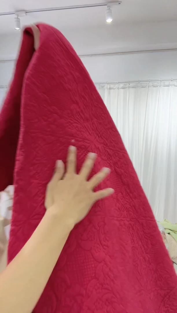 棉240*250纯棉床盖158号微瑕