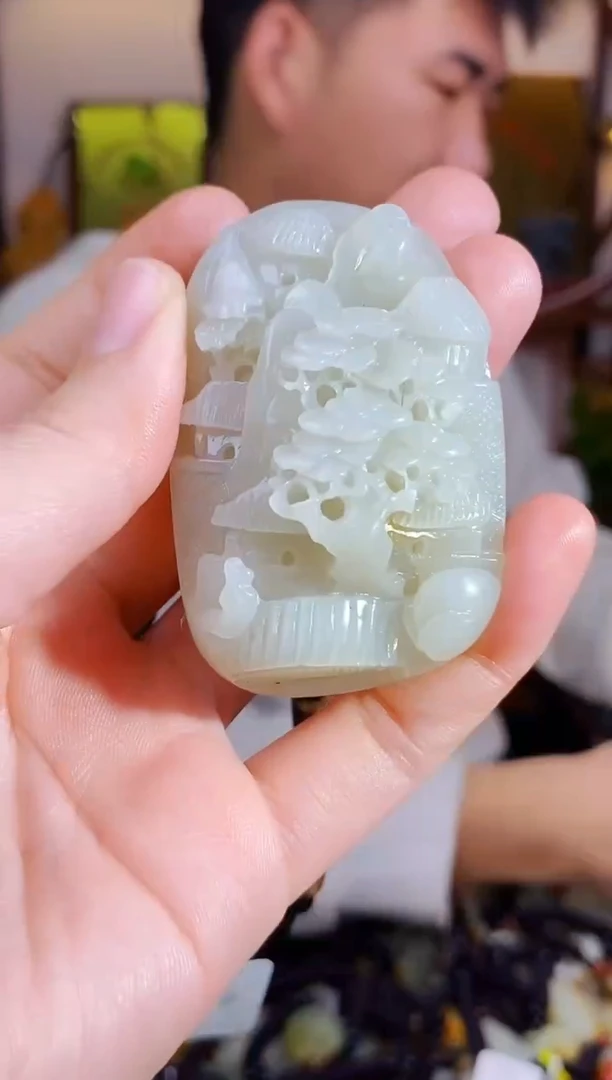 【闪购商品】和田玉颈饰未镶嵌1