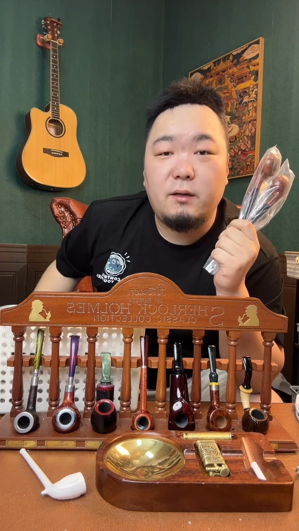 石楠木木雕款意大利进口石楠木烟斗