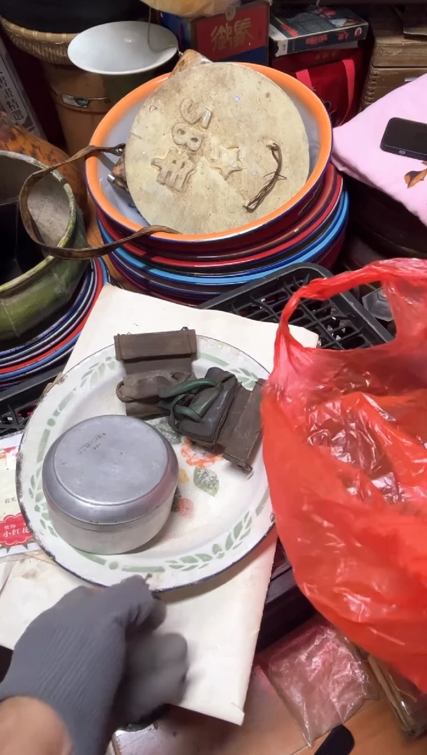 手工艺品琉璃九***子摆件