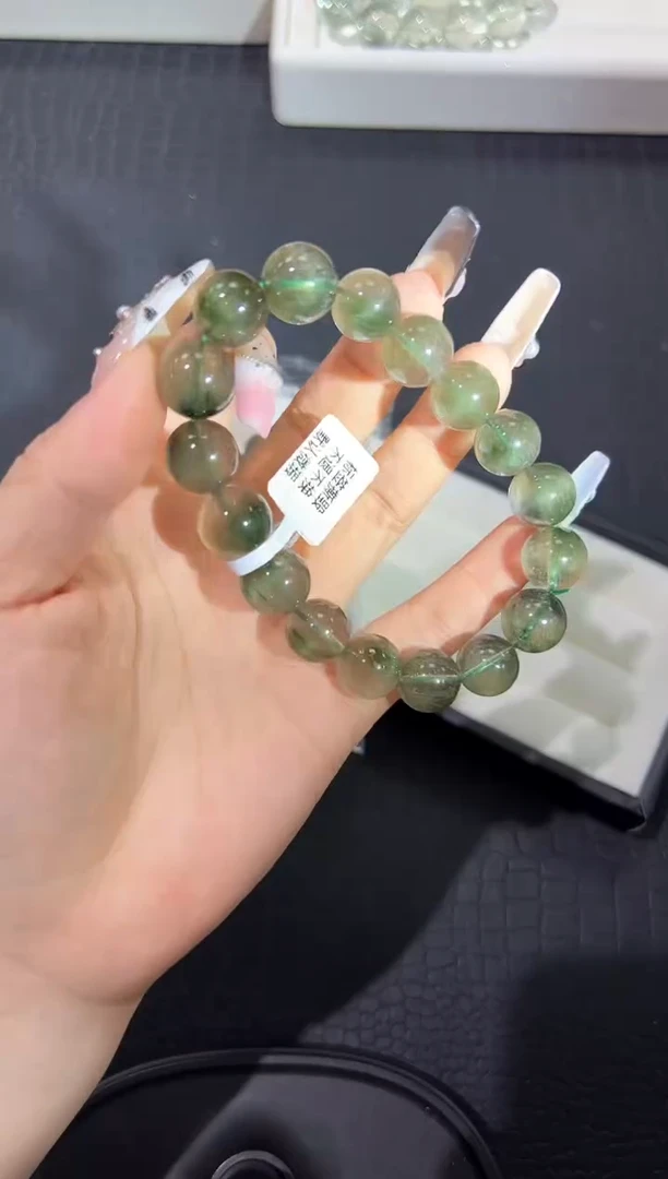 水晶手链未镶嵌40a多样性发其一【1条】默认微瑕