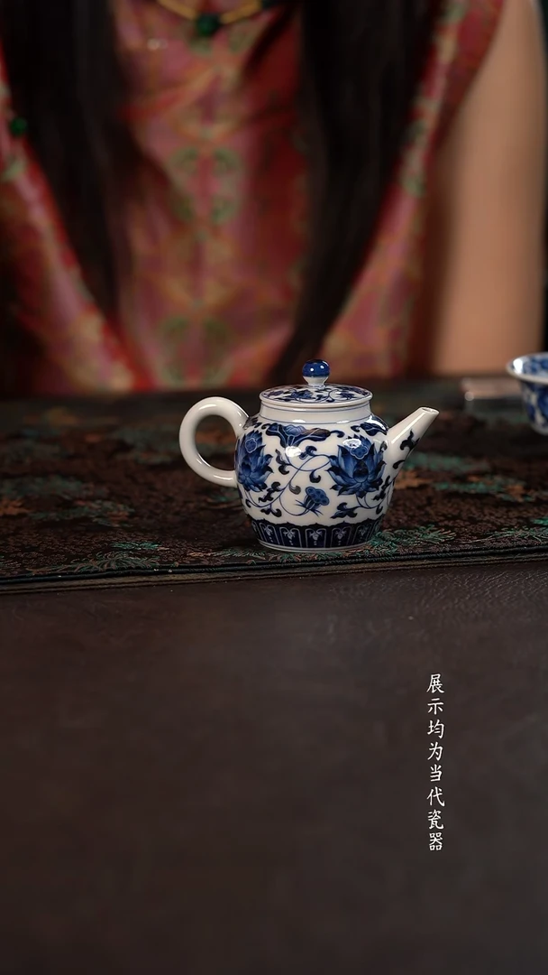 洪印慕明金刚莲小壶