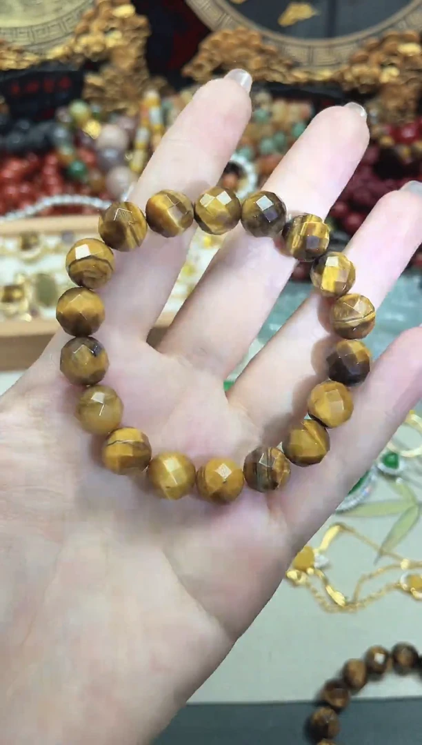 未镶嵌手串木变石（虎睛石）多样性发货拍一发一