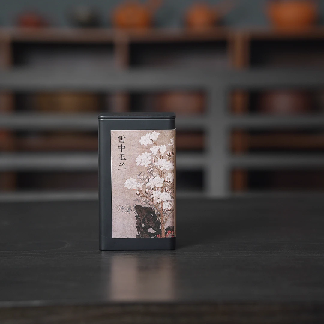树见造物×岽顶道｜《雪中玉兰》雪片玉兰香 100g 凤凰单丛 茶叶
