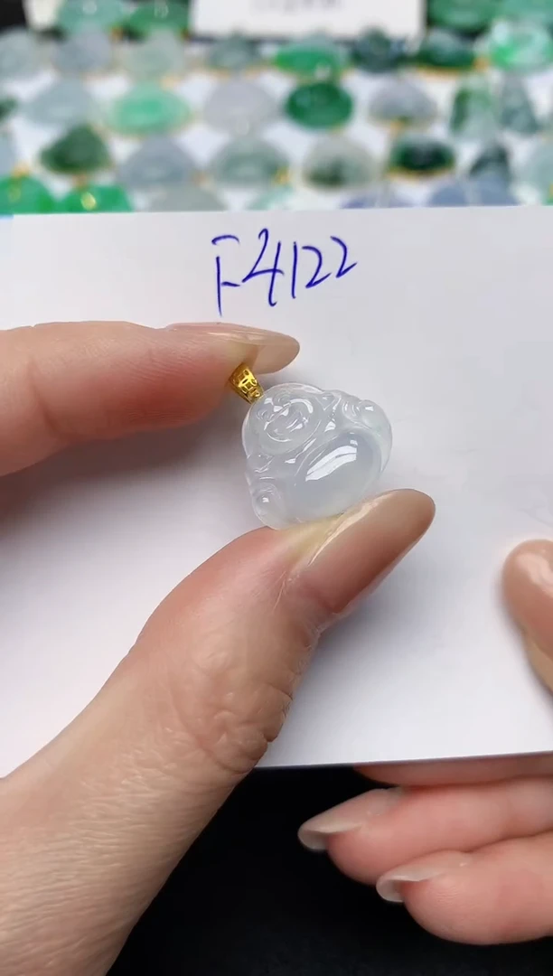 颈饰未镶嵌翡翠天然缅甸A货翡翠百元以上9元证书费自理