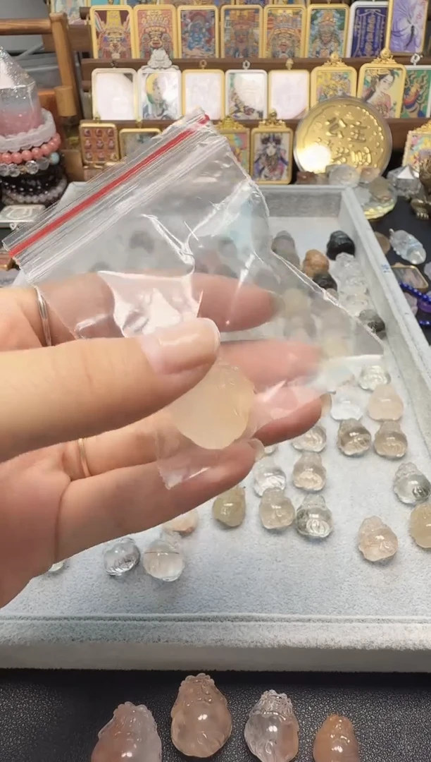 水晶珠宝半成品未镶嵌水晶手机链