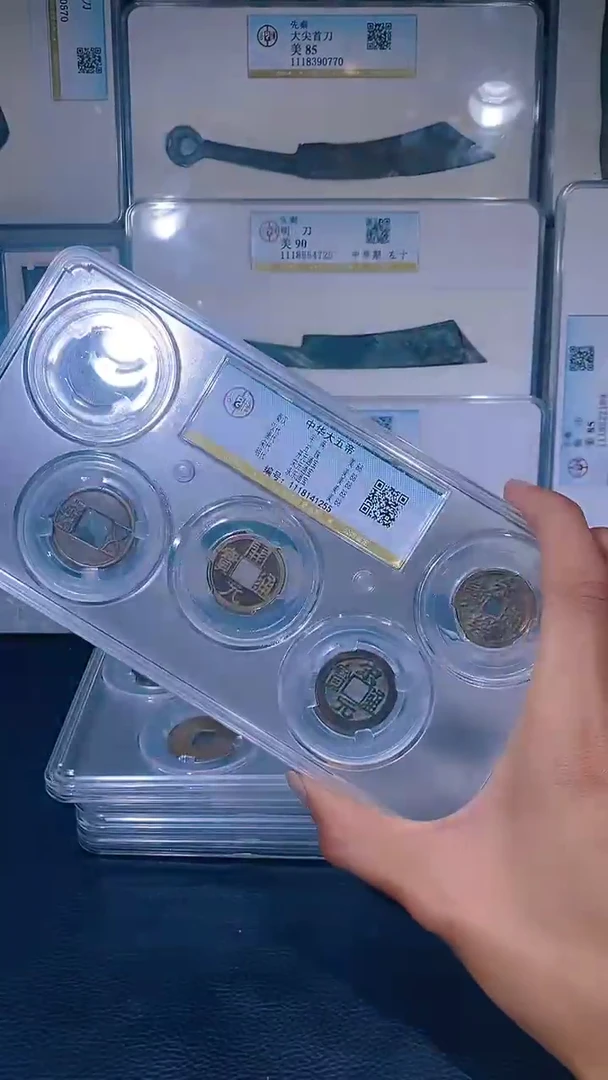 铜琪珍     中华大五帝  一套