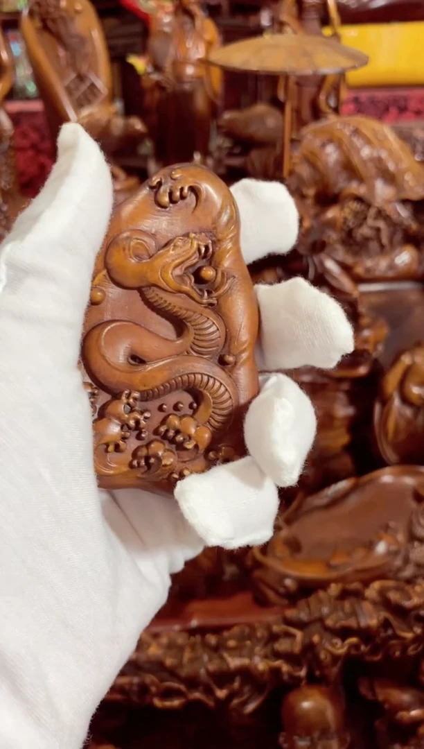 小叶黄杨小件蛇蛇蛇