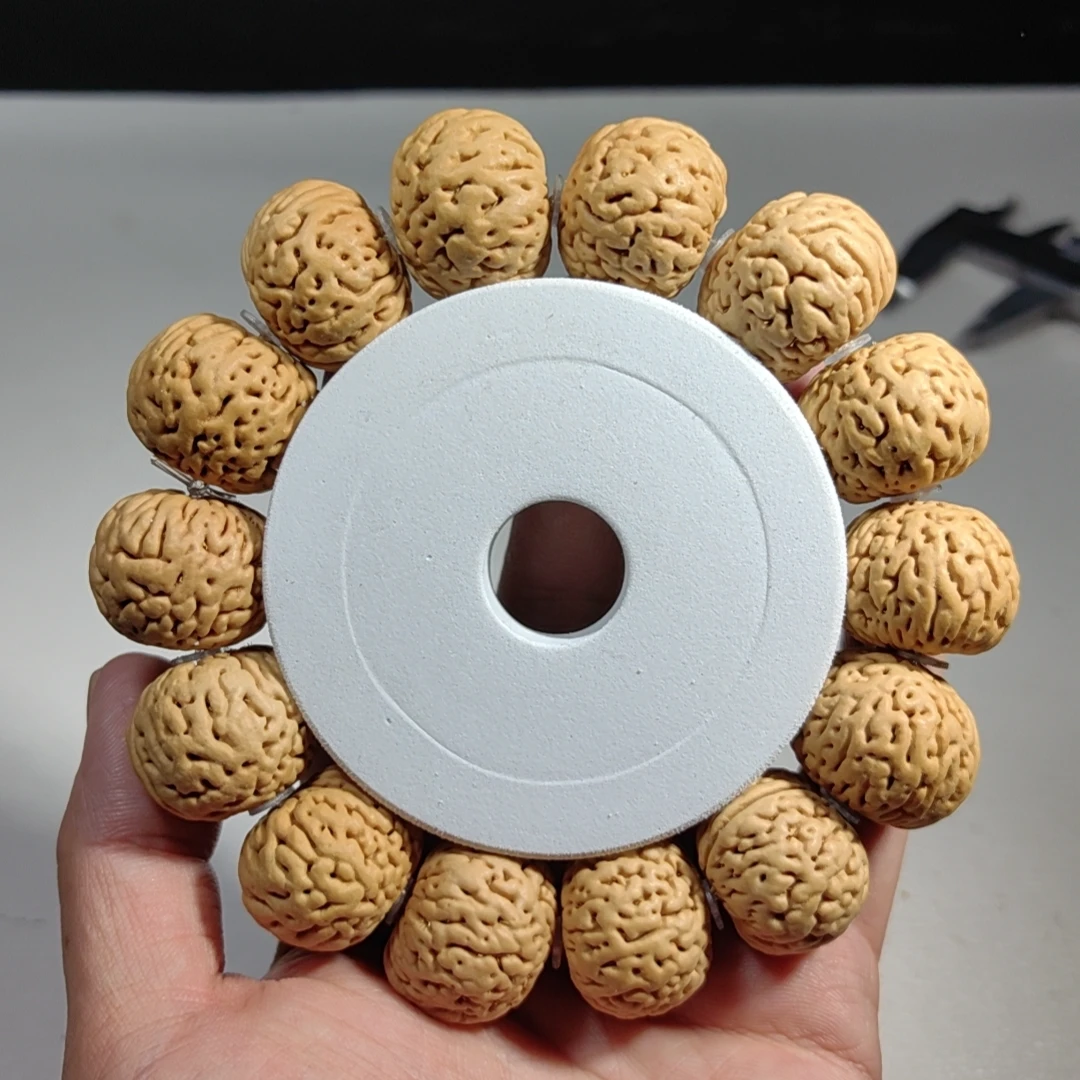 2.0（奶油大磨盘）桃核手串