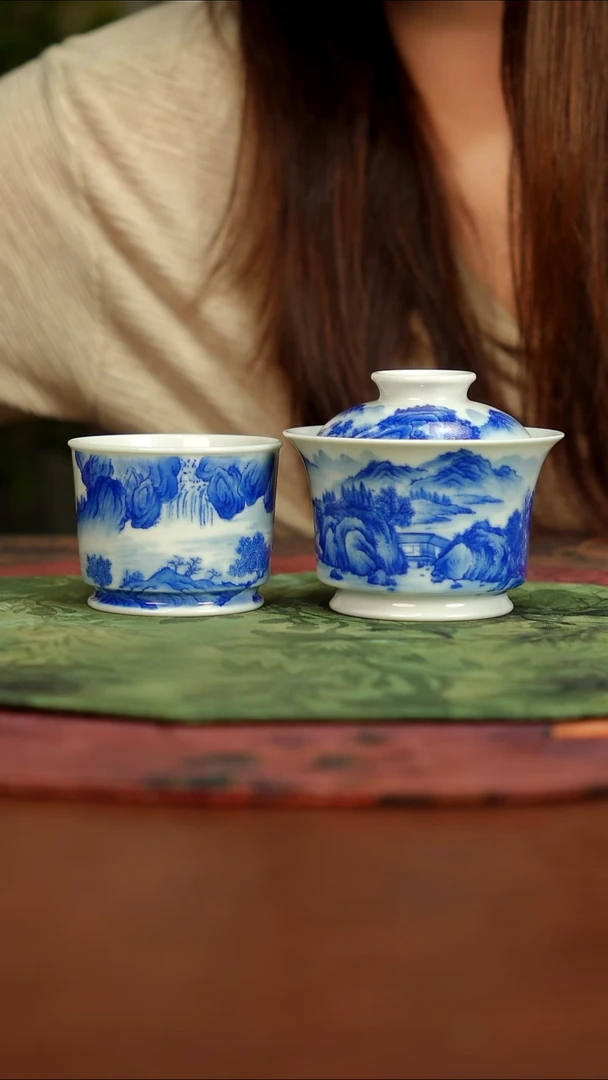 瓷片【昱清】柴窑景德镇手工茶器111