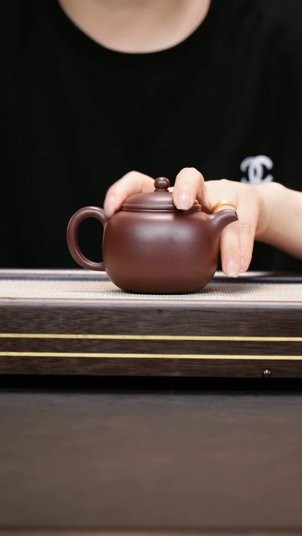 茶壶紫砂三号井底槽清  匏尊