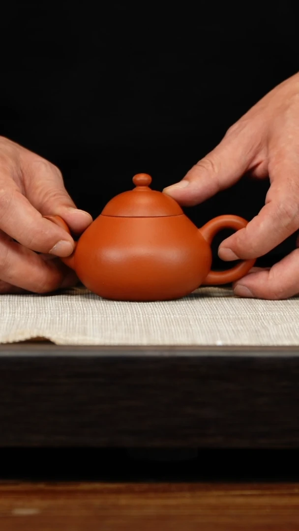茶壶紫砂朱泥小梨