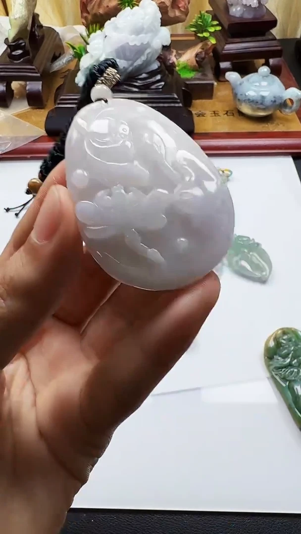 吊坠(不含链)未镶嵌翡翠1