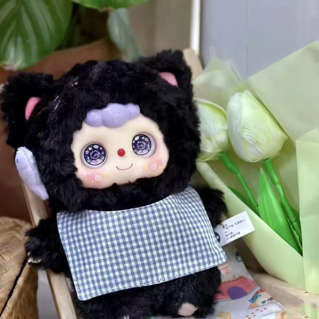 【拆盒】月~豆包绒绒学院豆包三代毛绒公仔潮玩手办盲盒