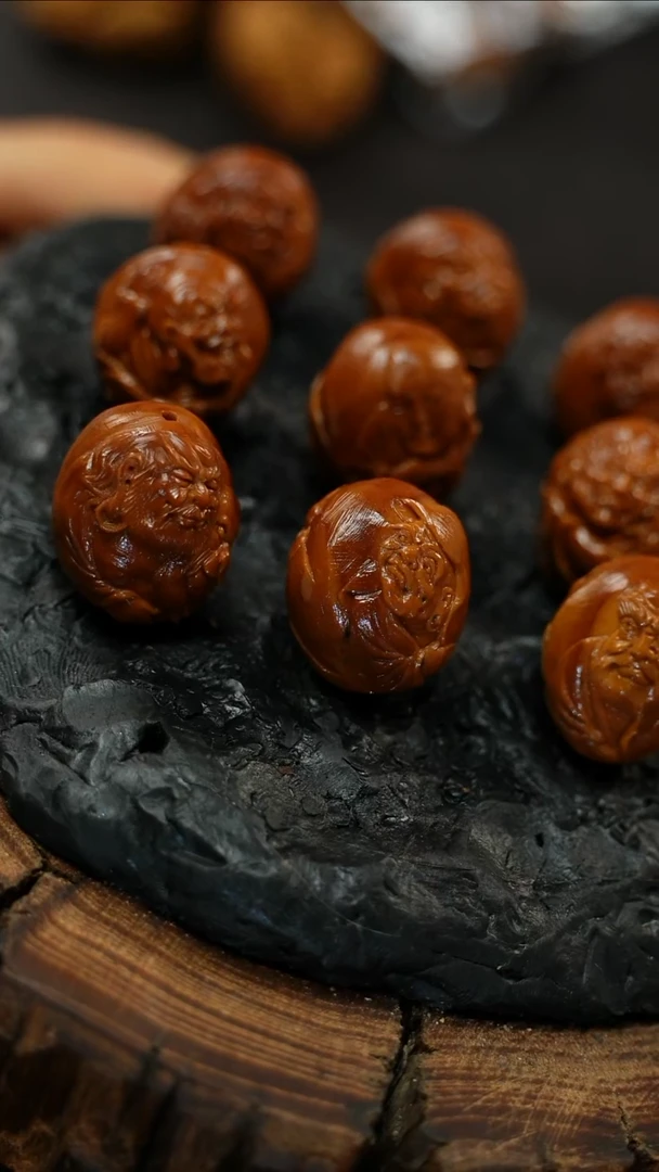 橄榄核手串/手链九林精品核雕