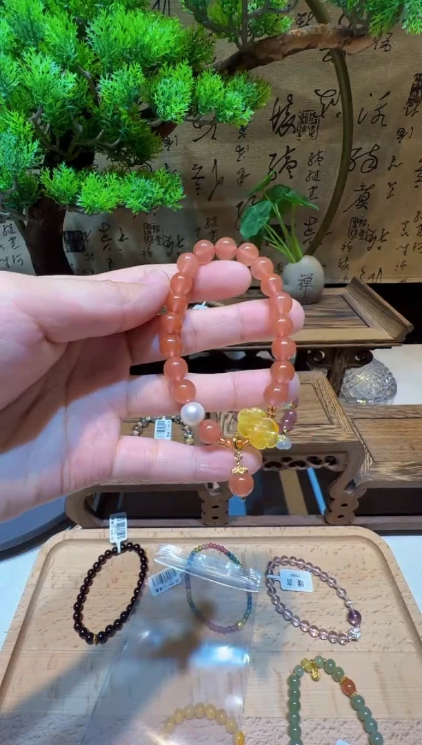 未镶嵌手串南红玛瑙手饰@@