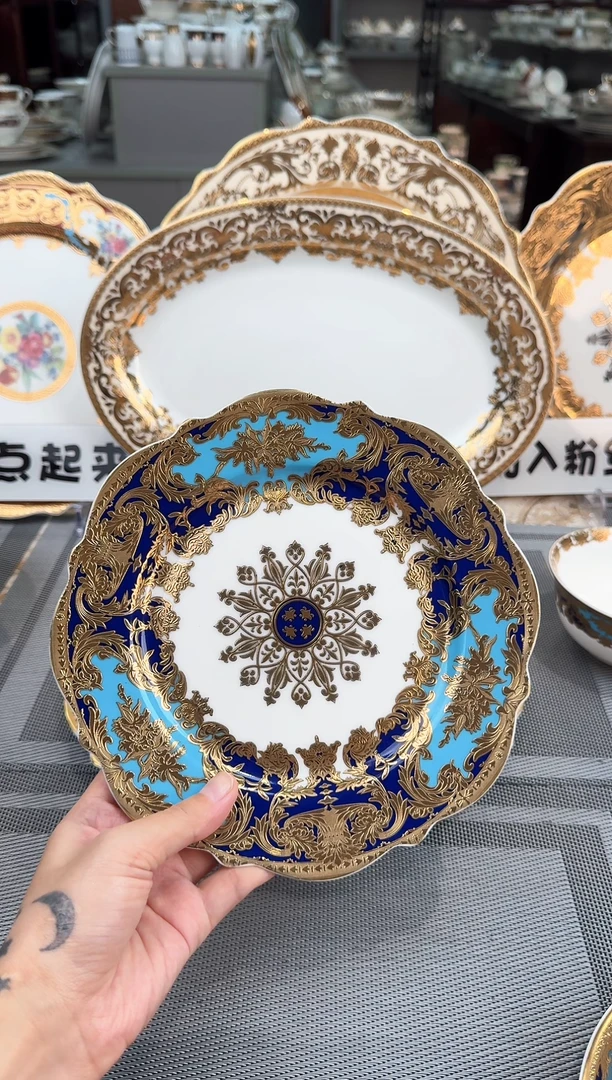 【闪购商品】瓷片8寸骨碟正品  春节活动福利价