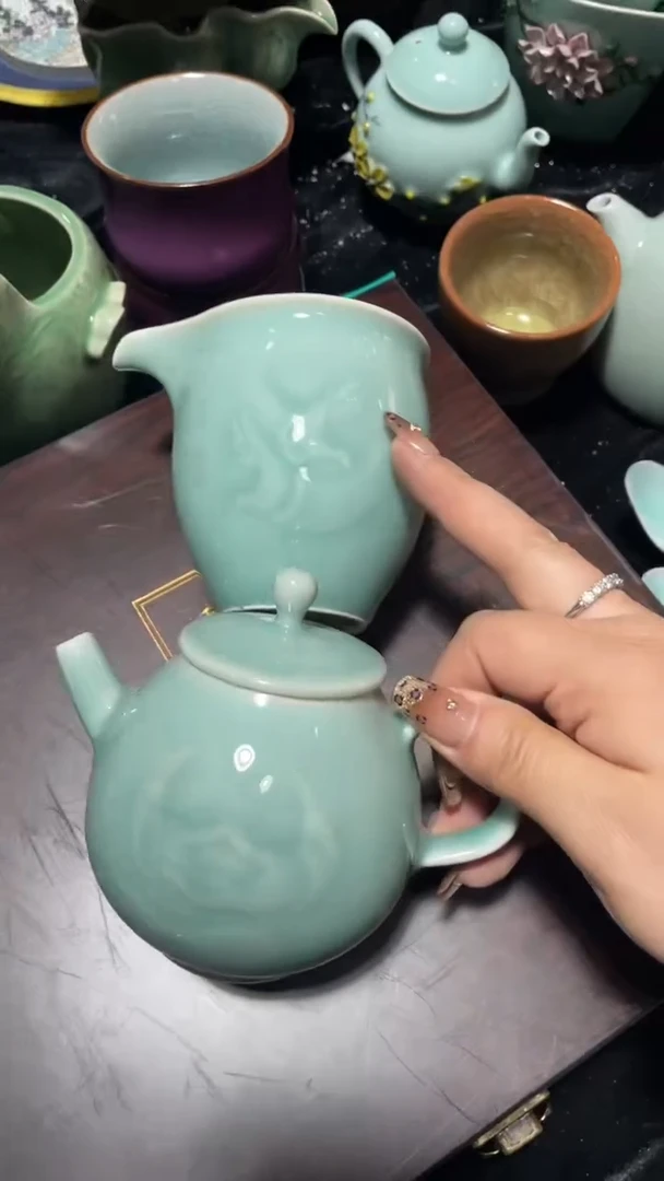 【闪购商品】特价福利 微瑕 慧仙青瓷