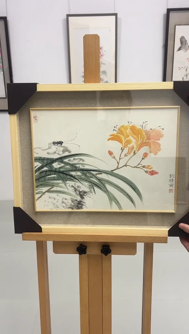 国画邹训精-1平尺-国画作品