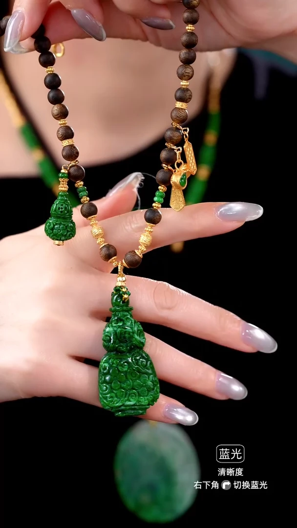 颈饰未镶嵌翡翠翡翠吊坠