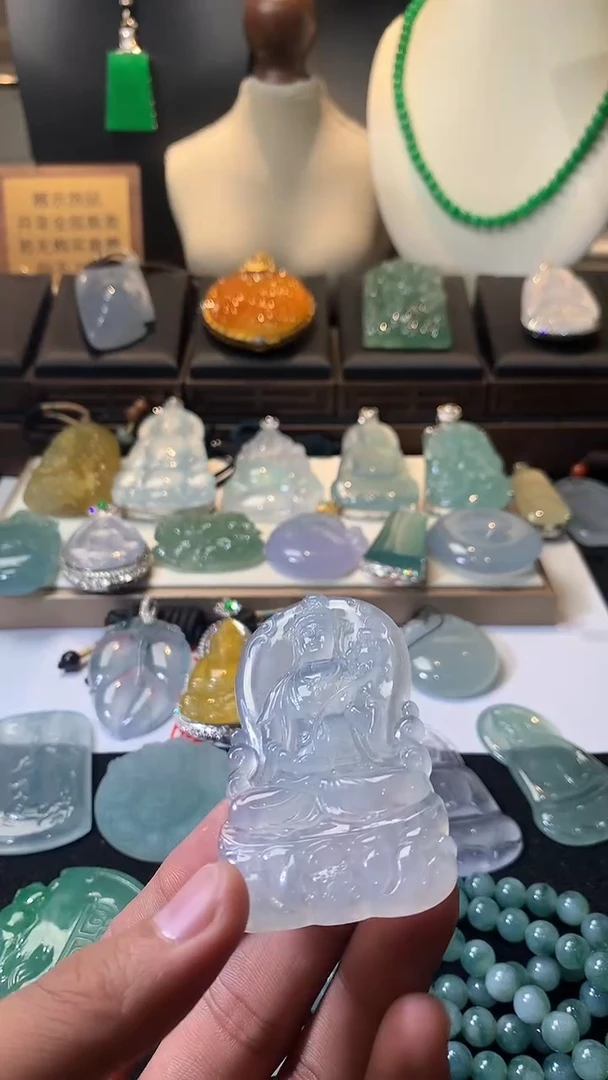 未镶嵌定制翡翠用*～  4048毛货不退不换