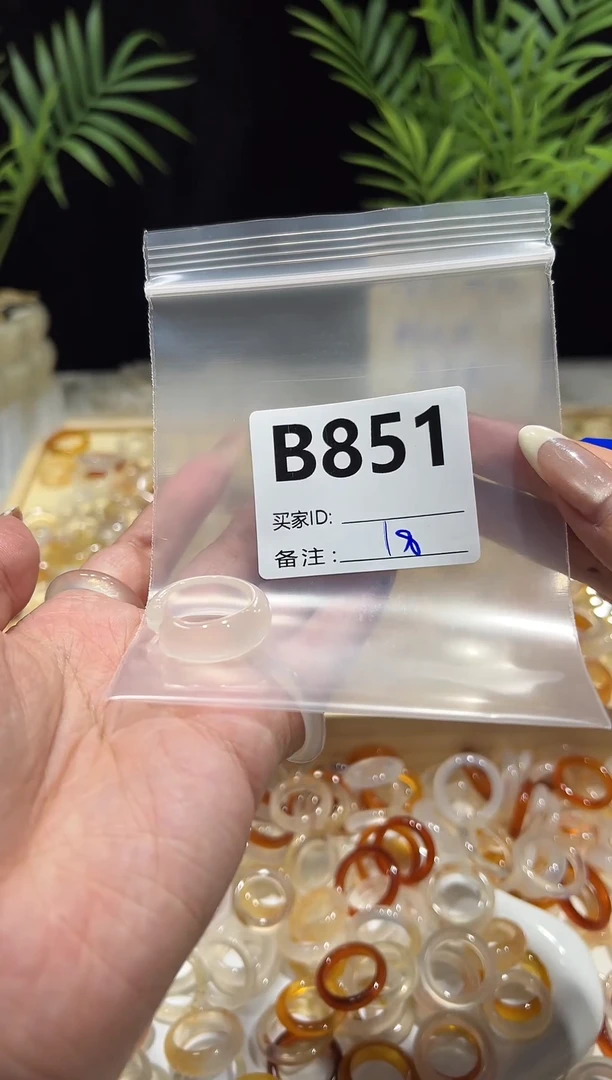 玛瑙/玉髓戒指合金玛瑙玉髓戒指福利款