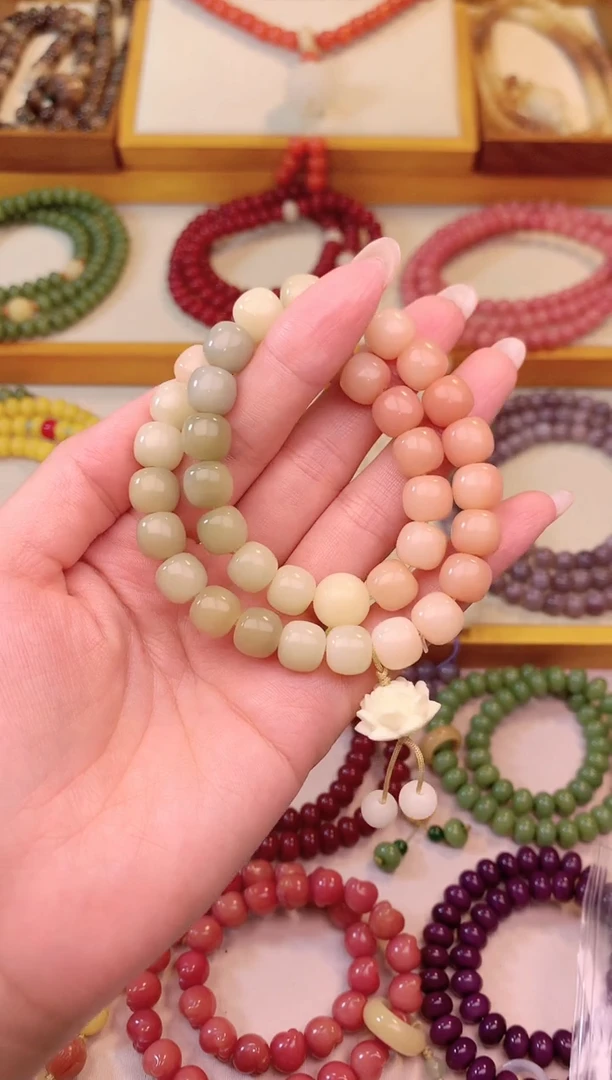 手串白玉菩提孤品11
