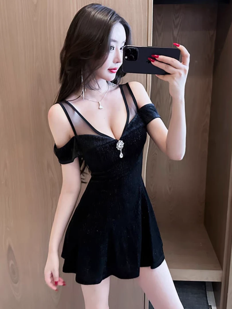 2025年新款夏季辣妹连衣裙