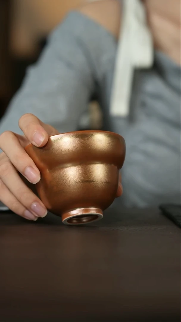 集美茶空间柴烧杯子