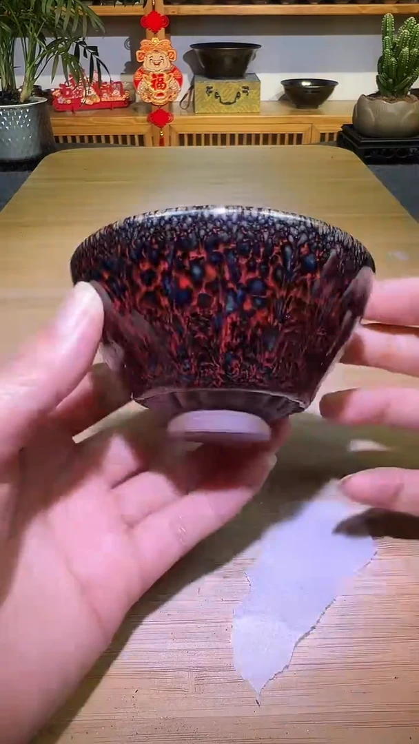 茶盏茶盏888888888葵口火麒麟