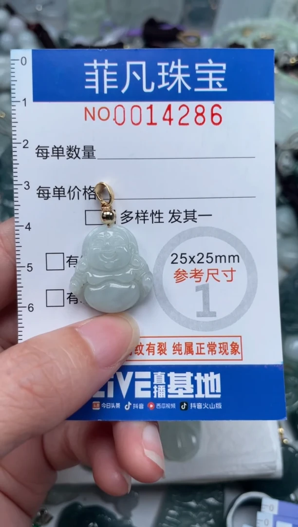 颈饰未镶嵌翡翠14286