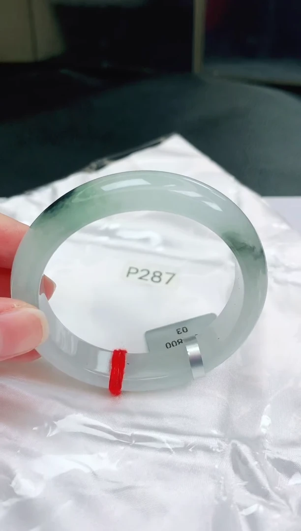 未镶嵌手镯翡翠缅甸天然A货翡翠手镯5253