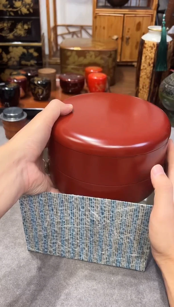 两段 大漆漆器大漆漆器