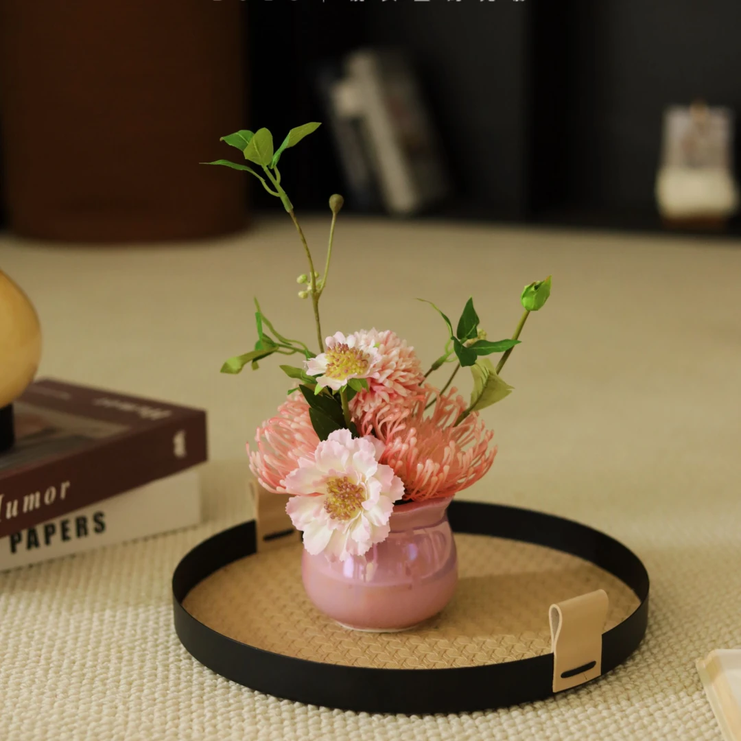 星眠·假花仿真花轻奢高档仿真花客厅卧室酒柜精致家居装饰摆件