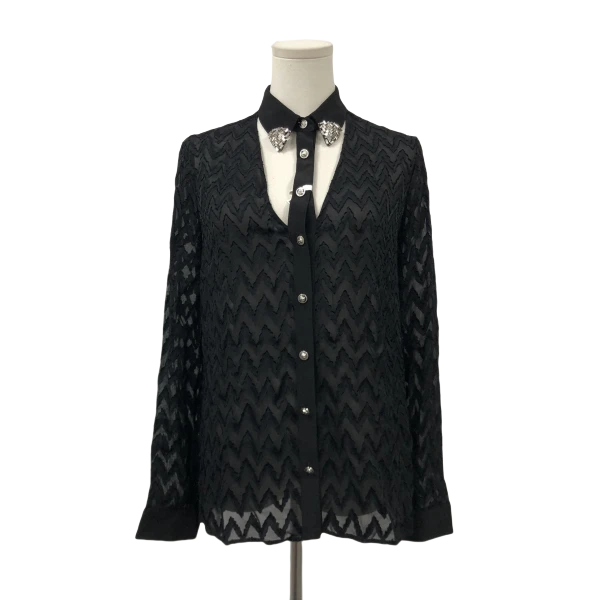 妃鱼/范思哲/粘胶纤维/衬衫/95新/Z720