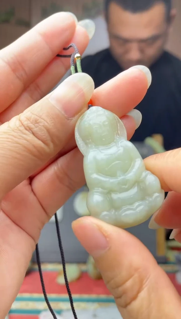 颈饰未镶嵌和田玉拍一发一