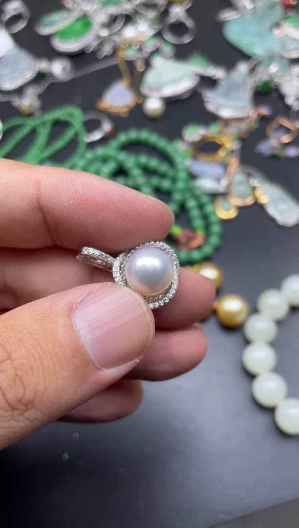 未镶嵌海水珍珠颈饰吱吱吱商品不退不换