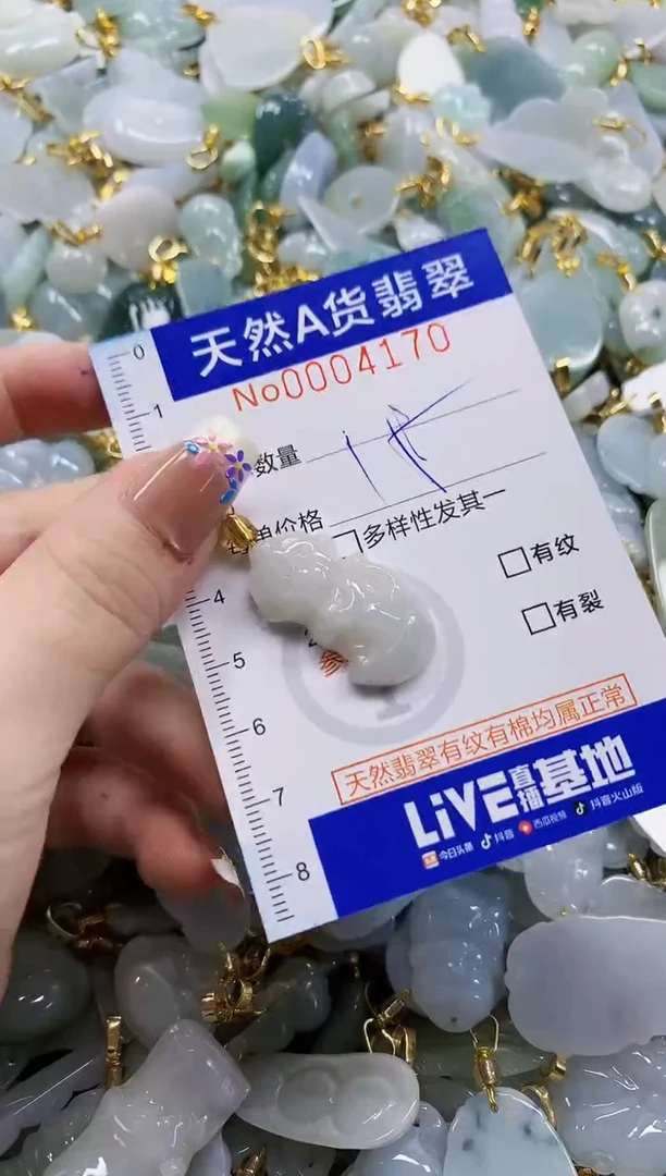 颈饰未镶嵌翡翠天然A货翡翠