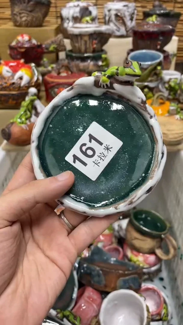 云*161精美粗陶手工柴烧全量