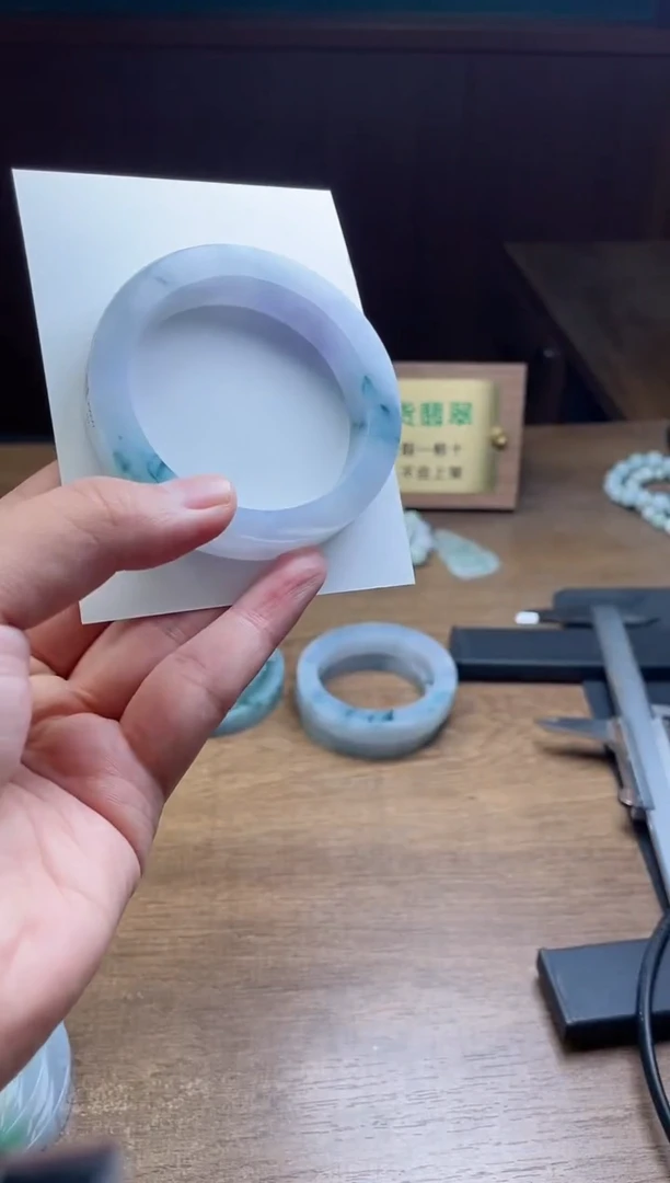 未镶嵌手镯定制翡翠布*定制