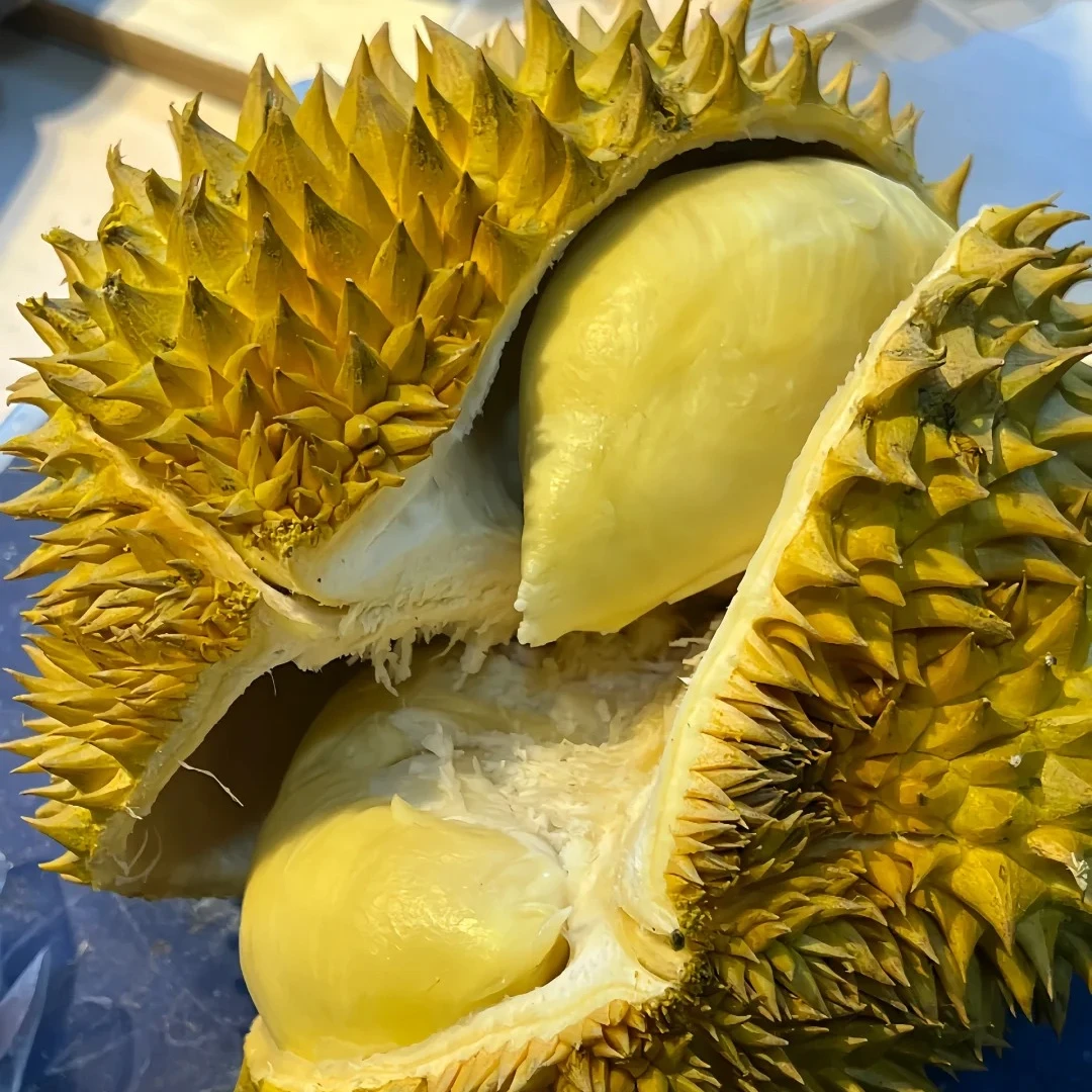 泰国榴莲新鲜榴莲 鲜榴莲肉500g1000g整果鲜剥 核小1一小时送到家金枕泰国