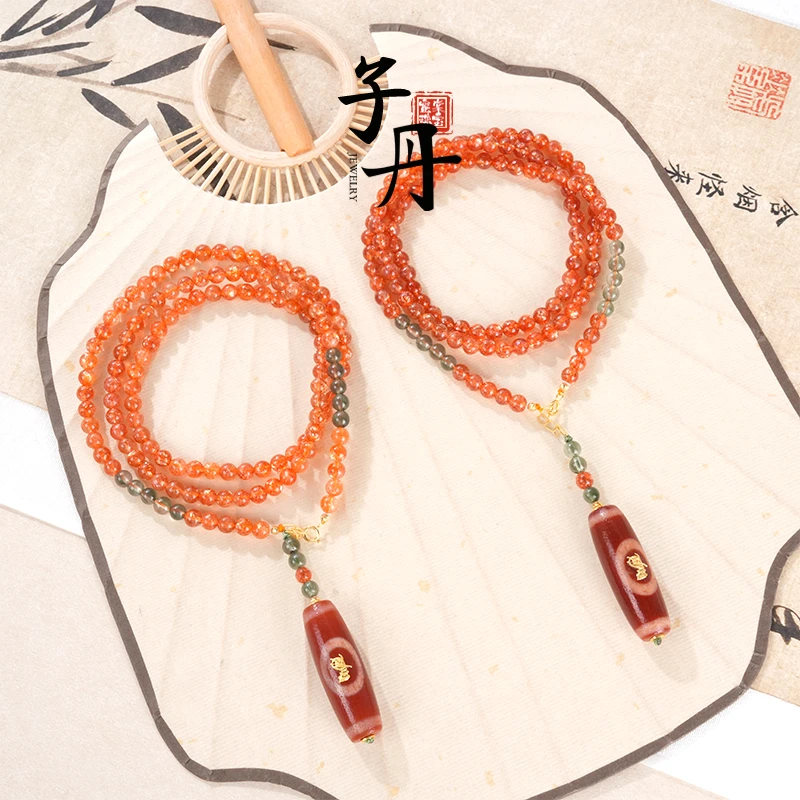 【强拉】18k玛瑙项链（多样性发/发一条）F5-113