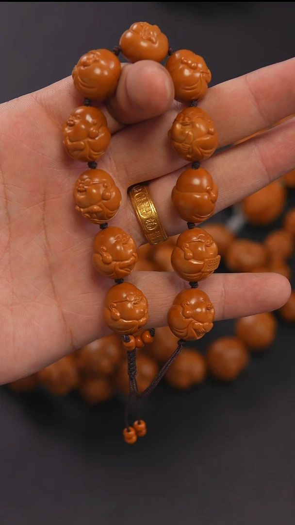 吊坠橄榄核社会弥勒