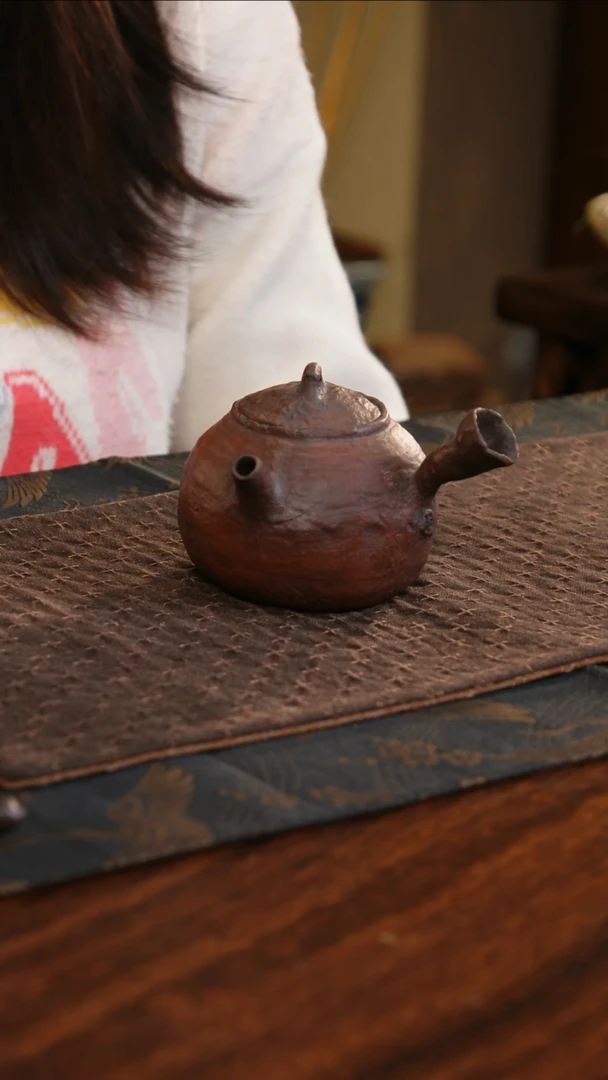 【闪购商品】紫砂茶壶紫砂丑橘侧把壶