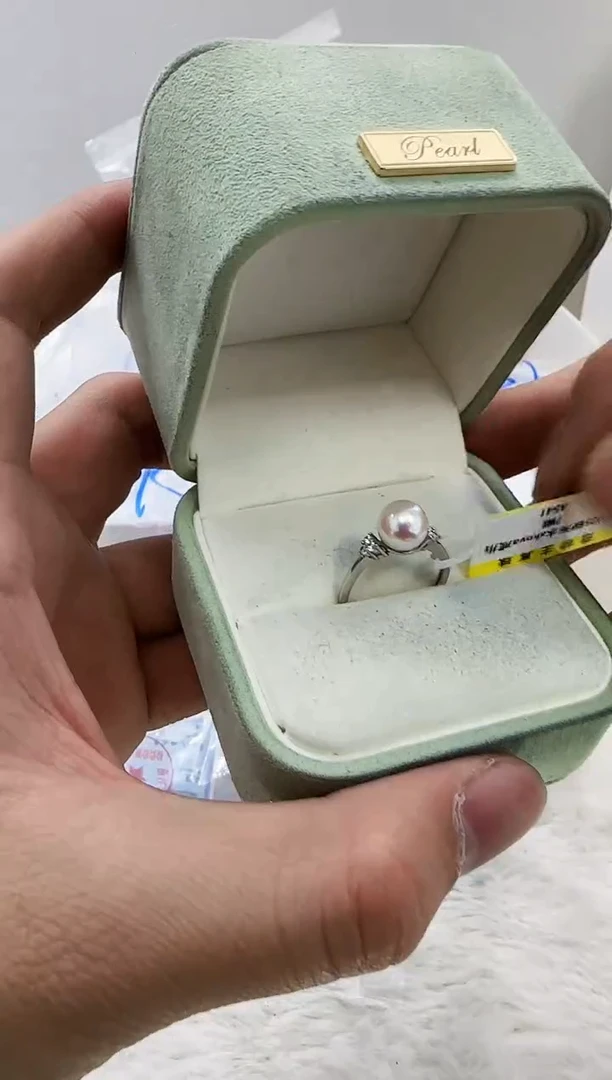 【闪购商品】海水珍珠DA银S925镶嵌a541 戒指7