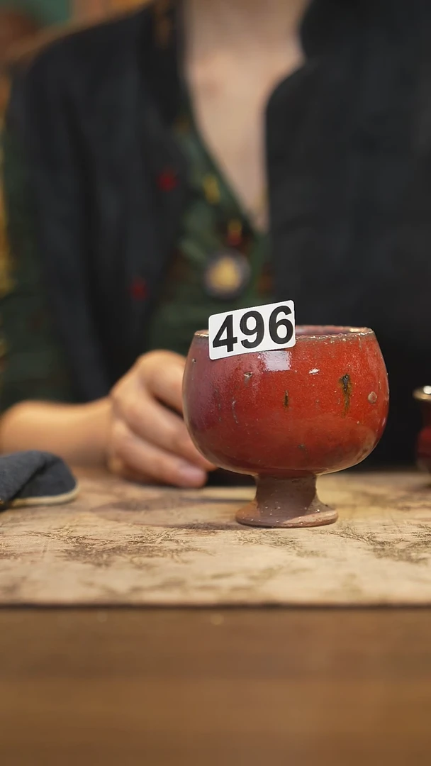手工茶器一**过陶瓷茶具  主人杯496